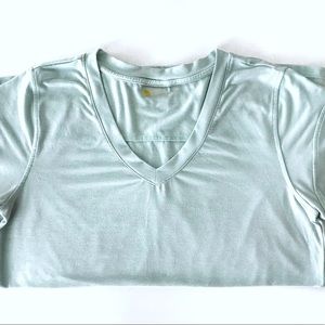 Zella V Neck Athletic Shirt